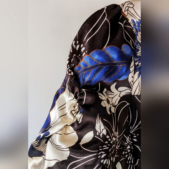 Unworn Vintage Floral Button Up Dress - Picture 4 of 5